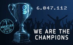 Πρωταθλητής το gazzetta στα αθλητικά sites για το 2021  με 6.047.112 μοναδικούς χρήστες κατά μέσο όρο